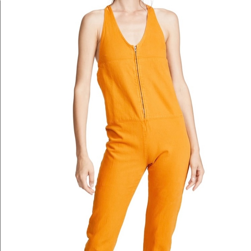 Rachel Comey Buxton Jumpsuit in Turmeric